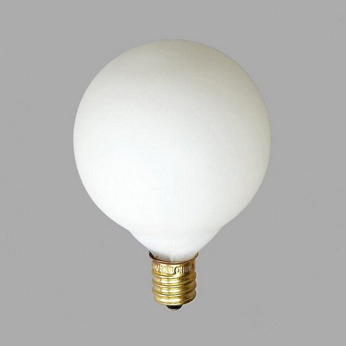 15W 120V G16 E12 White Bulb  (6-Pack)