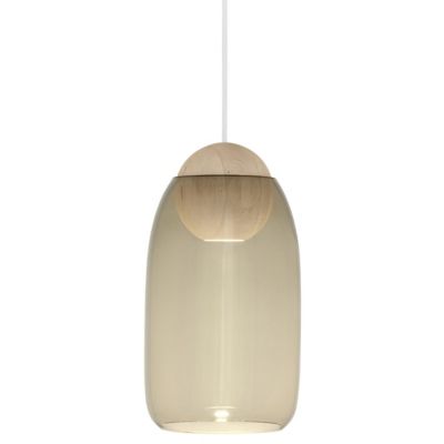 Liuku Ball Mini Pendant with Glass Shade