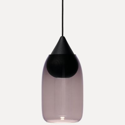 Liuku Drop Mini Pendant with Glass Shade