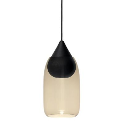 Liuku Drop Mini Pendant with Glass Shade