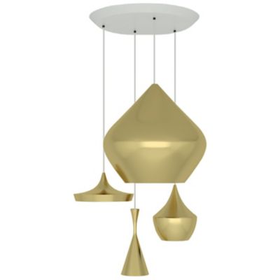 Beat Range Round Multi-Light LED Pendant