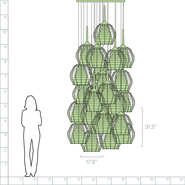 Cage Multi-Light Pendant