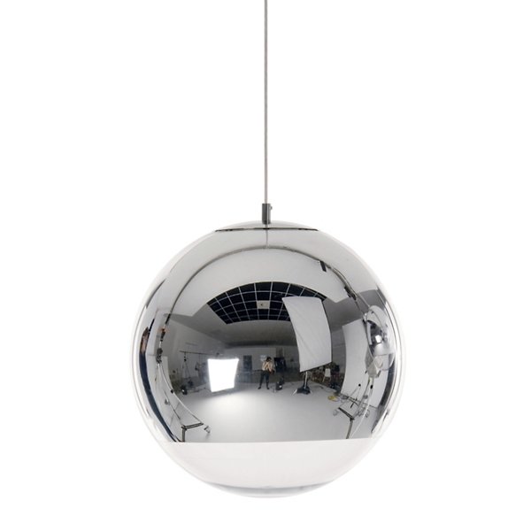 Mirror Ball LED Pendant - Chrome