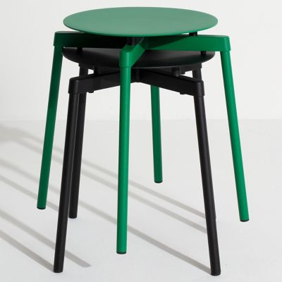 Fromme Outdoor Metal Stool Set of 2
