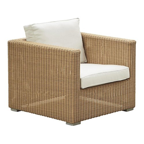Chester Outdoor Lounge Chair and Cushion Set