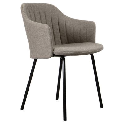 Choice Indoor Chair with Seat/Back Covers, Steel Base