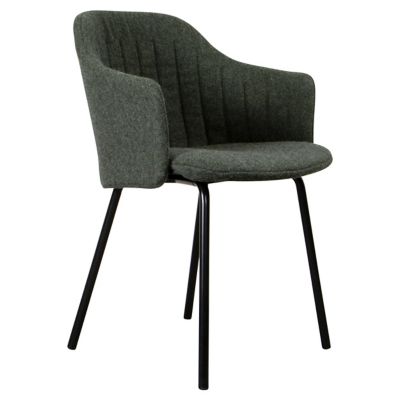 Choice Indoor Chair with Seat/Back Covers, Steel Base
