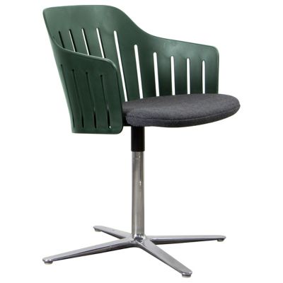 Choice Indoor Chair with Seat Cover, Swivel Base