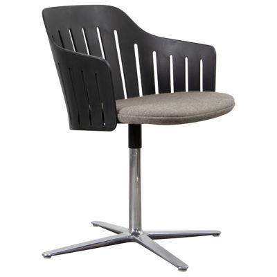 Choice Indoor Chair with Seat Cover, Swivel Base