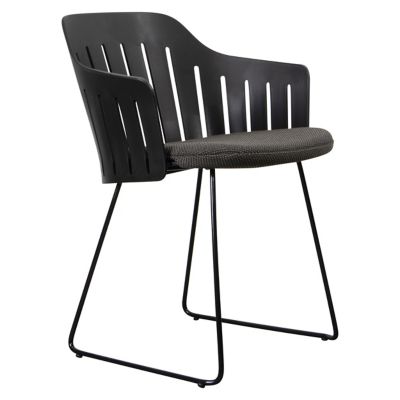 Choice Indoor Chair with Seat Cover, Sled Base
