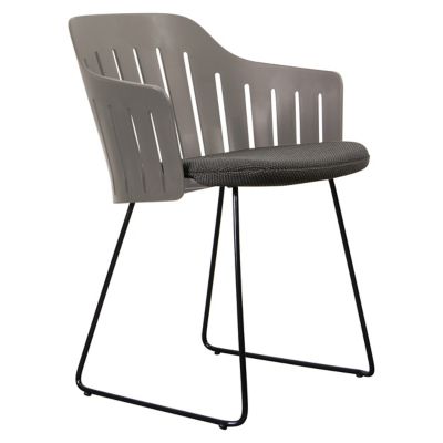Choice Indoor Chair with Seat Cover, Sled Base