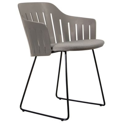 Choice Indoor Chair with Seat Cover, Sled Base