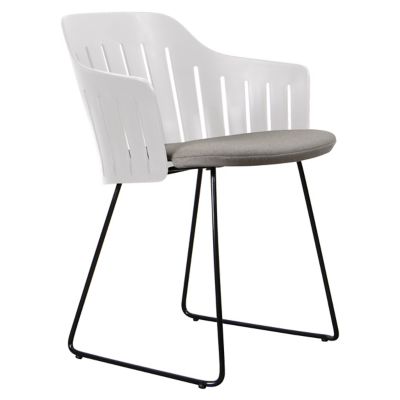 Choice Indoor Chair with Seat Cover, Sled Base