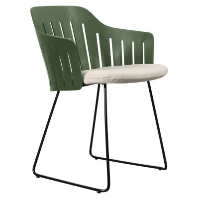 Choice Indoor Chair with Seat Cover, Sled Base