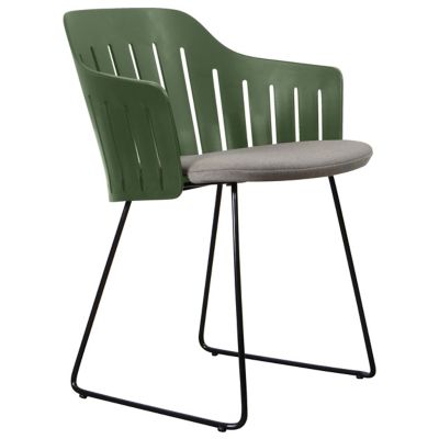 Choice Indoor Chair with Seat Cover, Sled Base