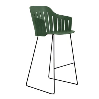 Choice Outdoor Bar Chair, Sled Base