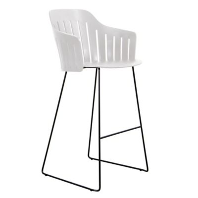 Choice Outdoor Bar Chair, Sled Base