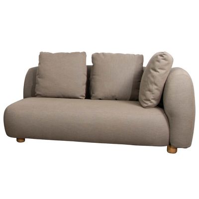 2 seater sofa with chaise lounge hot sale