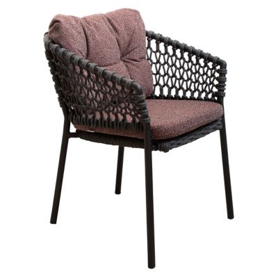 Ocean Stackable Outdoor Armchair with Cushion