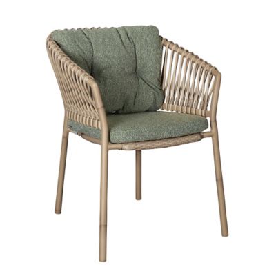 Ocean Stackable Outdoor Armchair with Cushion - Thumbnail 2