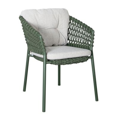 Ocean Stackable Outdoor Armchair with Cushion - Thumbnail 5
