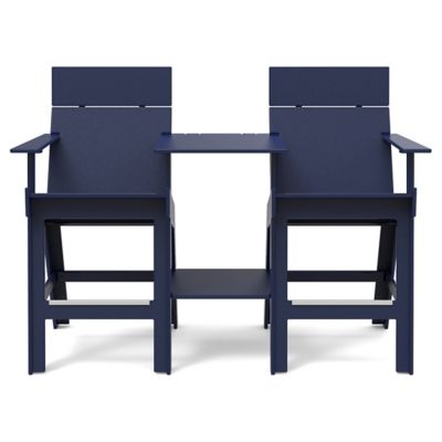 Lollygagger Hi-rise Chair Set with Square Bridge