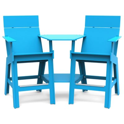 Lollygagger Hi-rise Chair Set with Round Bridge