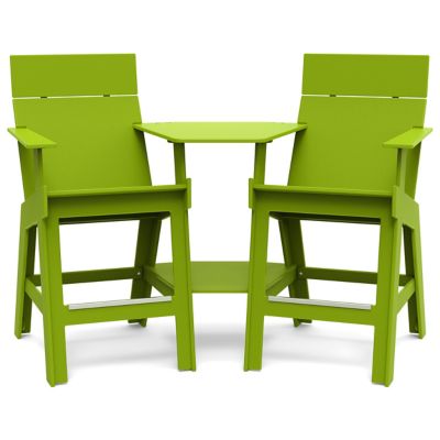 Lollygagger Hi-rise Chair Set with Round Bridge