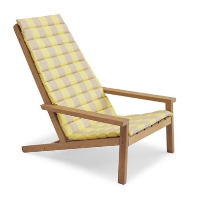 Between Lines Outdoor Deck Chair with Cushion