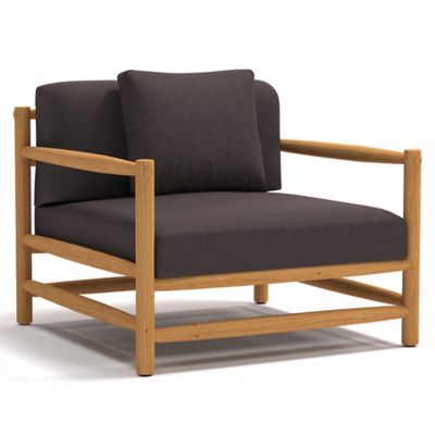 Saltholm Outdoor Lounge Chair with Cushion