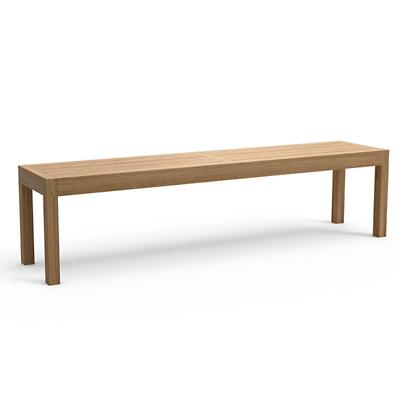 Laknas Outdoor Bench with Cushion