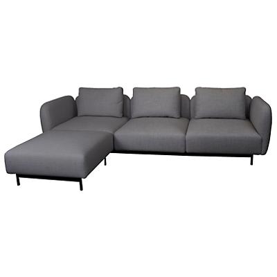 Aura 3-Seater High Armrest Sofa with Chaise Lounge, Right