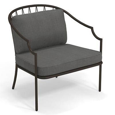 Como Outdoor/Indoor Lounge Armchair with Cushions