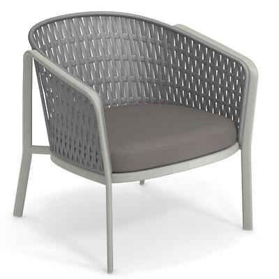 Outdoor Lounge Armchair with Cushion