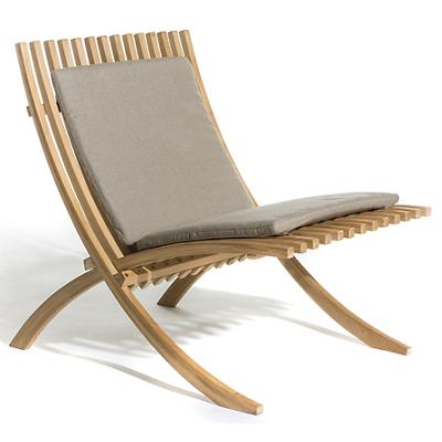 Nozib Outdoor Lounge Chair with Cushion