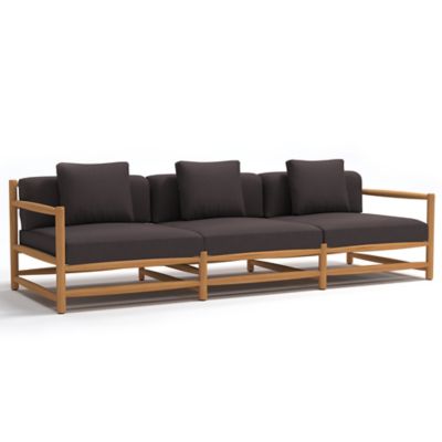Saltholm Outdoor 3 Seater Sofa with Cushion