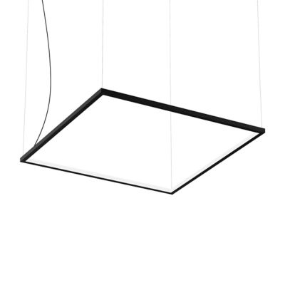 Circus Square Medium Acoustic Lighting LED Pendant with Uplight