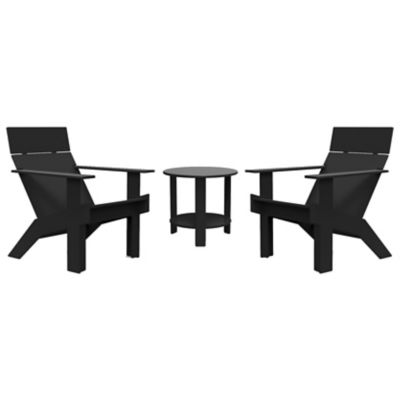 Tall Outdoor Lollygagger Lounge and End Table Bundle