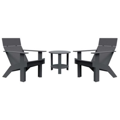 Tall Outdoor Lollygagger Lounge and End Table Bundle
