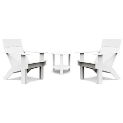 Tall Outdoor Lollygagger Lounge and End Table Bundle
