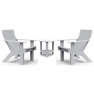 Tall Outdoor Lollygagger Lounge and End Table Bundle