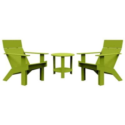 Tall Outdoor Lollygagger Lounge and End Table Bundle