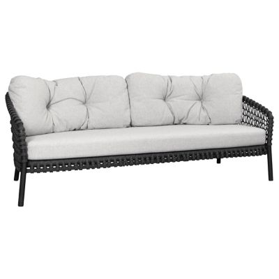Ocean Large 3-Seater Outdoor Sofa with Cushion Set