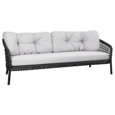 Ocean Large 3-Seater Outdoor Sofa with Cushion Set