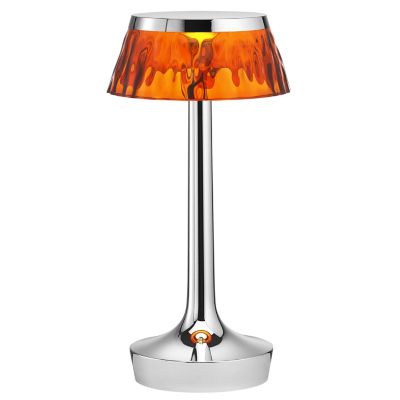 Bon Jour Unplugged Rechargeables LED Table Lamp with Crown
