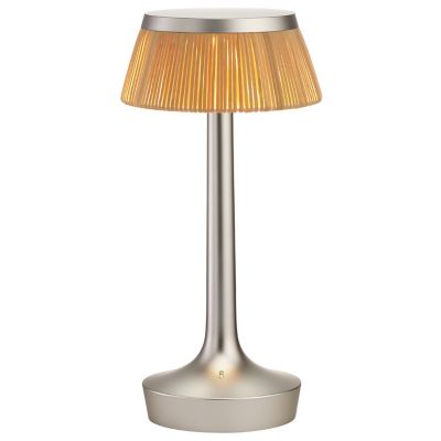 Bon Jour Unplugged Rechargeables LED Table Lamp with Crown