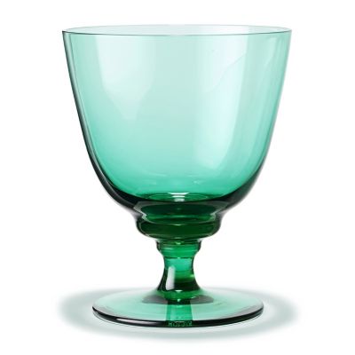 Flow Glass on Foot, Set of 4