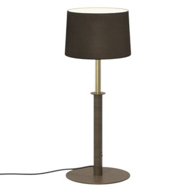 Club Table Lamp with Round 215 Shade