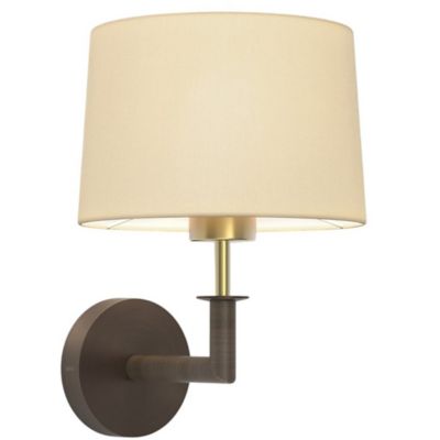 Club Wall Sconce with Round 215 Shade
