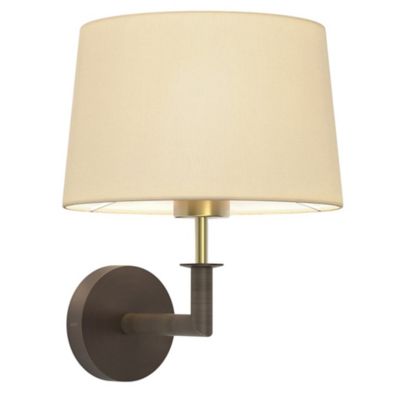 Club Wall Sconce with Round 250 Shade